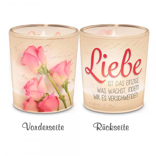 Windlicht der Liebe ♥ inkl. Teelicht