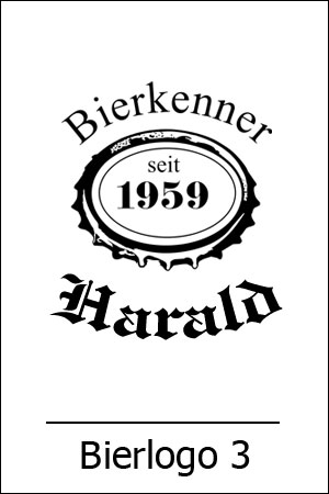 Bierlogo-Weizenglas