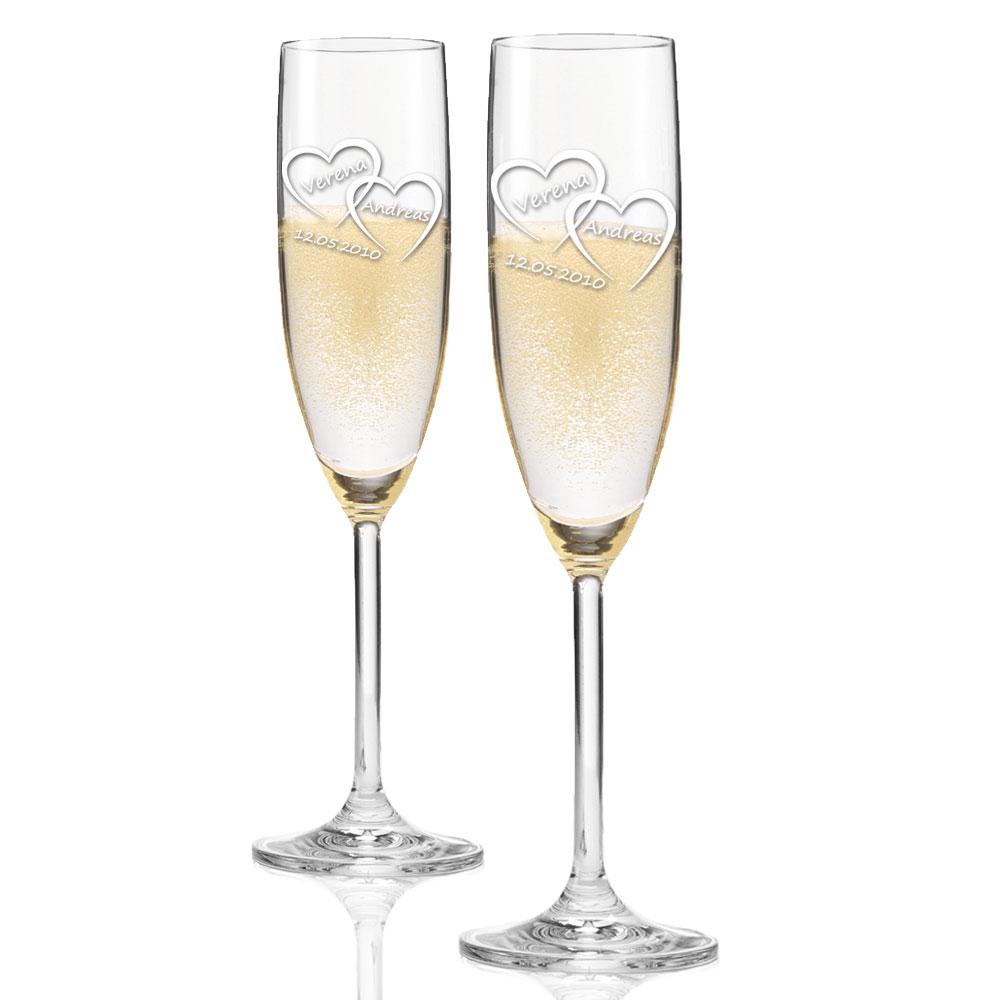Sektglas Zur Hochzeit