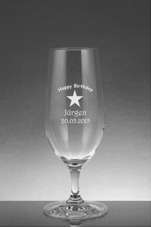 Personalisierte Glaser Als Geburtstagsgeschenk