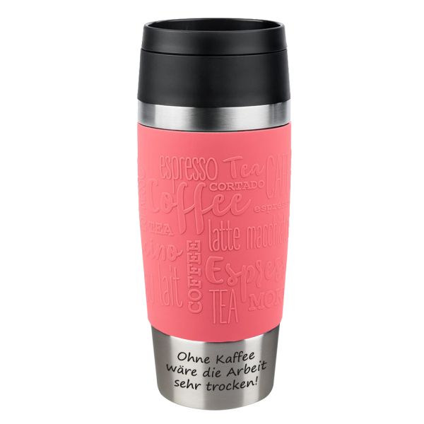 EMSA Thermobecher [pink] mit Gravur