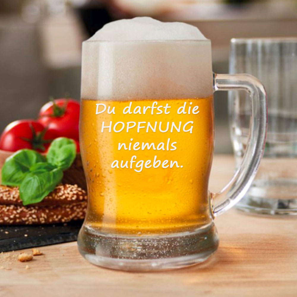 Bierkrug personalisiert